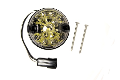 73mm LED FRONT SIDE LIGHTS - SMOKED