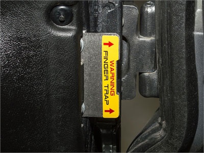 TERRAFIRMA BOMBPROOF 2 DOOR HINGE GUARD DEFENDER